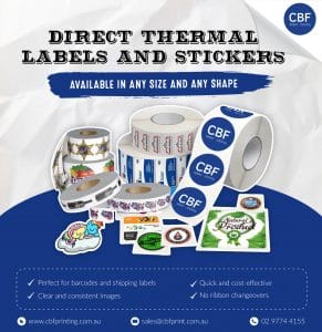 direct thermal label ad